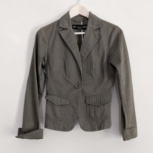 BB Dakota Green Blazer Jacket Size Small